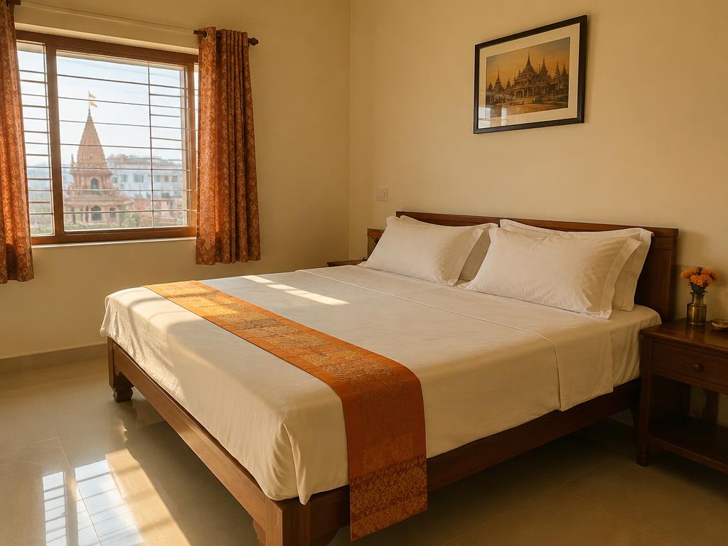स्टैंडर्ड रूम का आंतरिक दृश्य